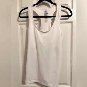❤️Worn 1x! Bright White Athletic Tank Top Size Large